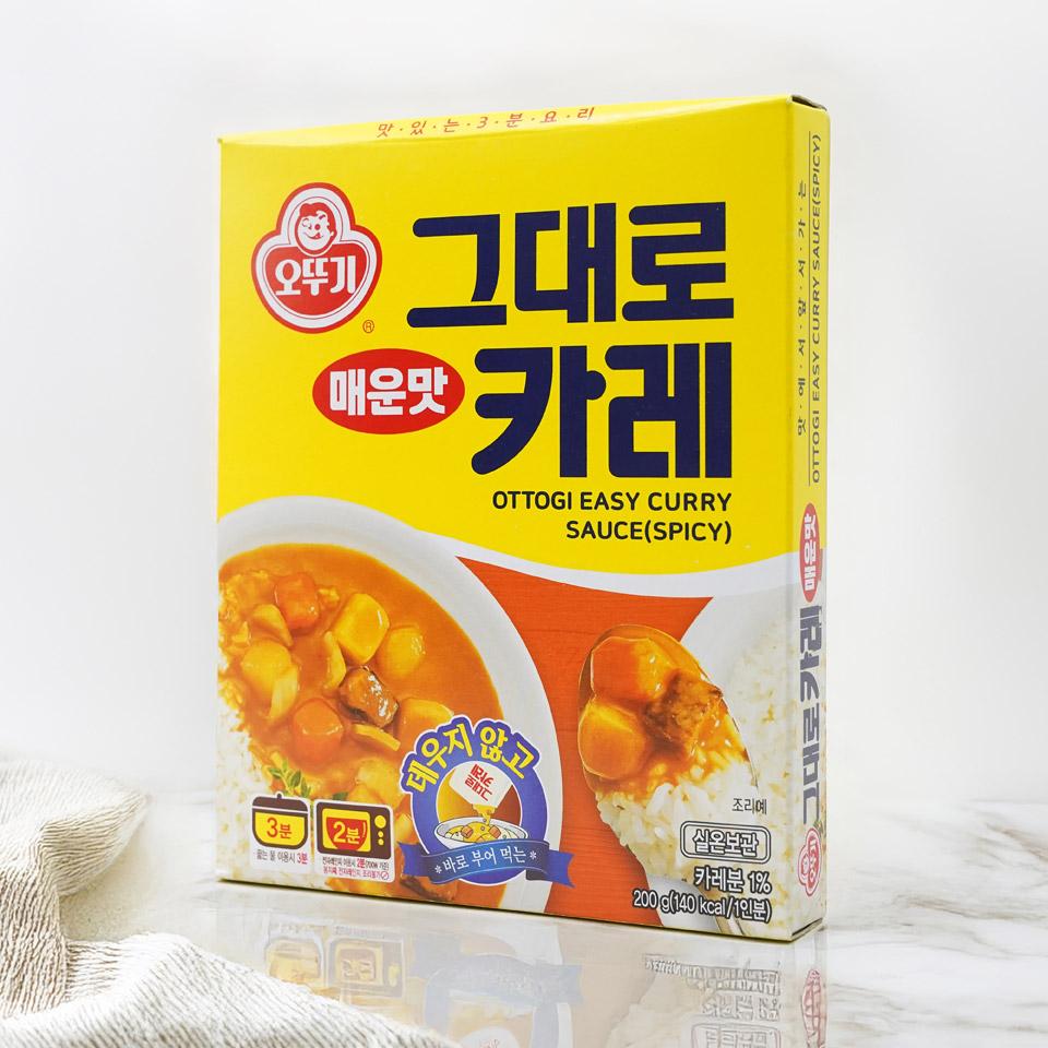 메가마트 오뚜기 그대로카레 매운맛 200g - 상세 이미지 2