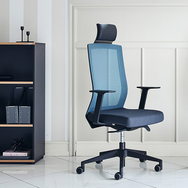 듀오백 스퀘어 DQ-HJ-C 메쉬 사무용 컴퓨터 책상 의자 - 상세 이미지 4