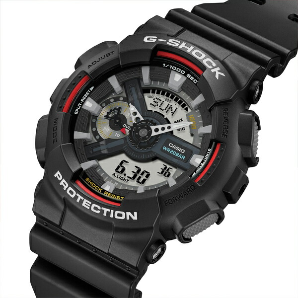 카시오 CASIO 지샥 오리진 컬러 GA-110RL-1AJF 남성 손목 아웃도어 시계 - 상세 이미지 3