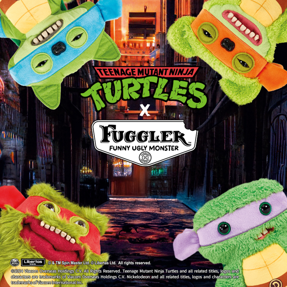 Fuggler 닌자 거북이 인형 굿즈 귀여운 재미있는 펑키 - 상품 이미지