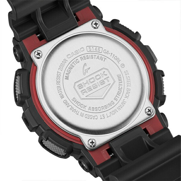 카시오 CASIO 지샥 오리진 컬러 GA-110RL-1AJF 남성 손목 아웃도어 시계 - 상세 이미지 4