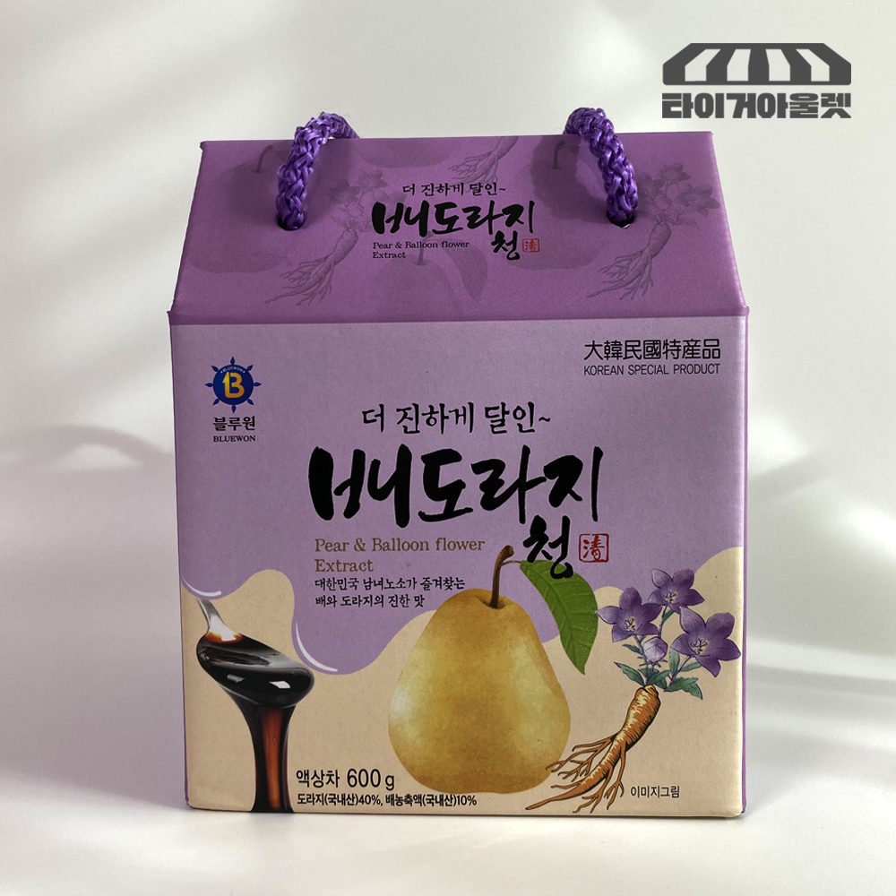 배도라지청 국산 도라지청 약도라지청 진액 아기 임산부 3병 - 상세 이미지 4