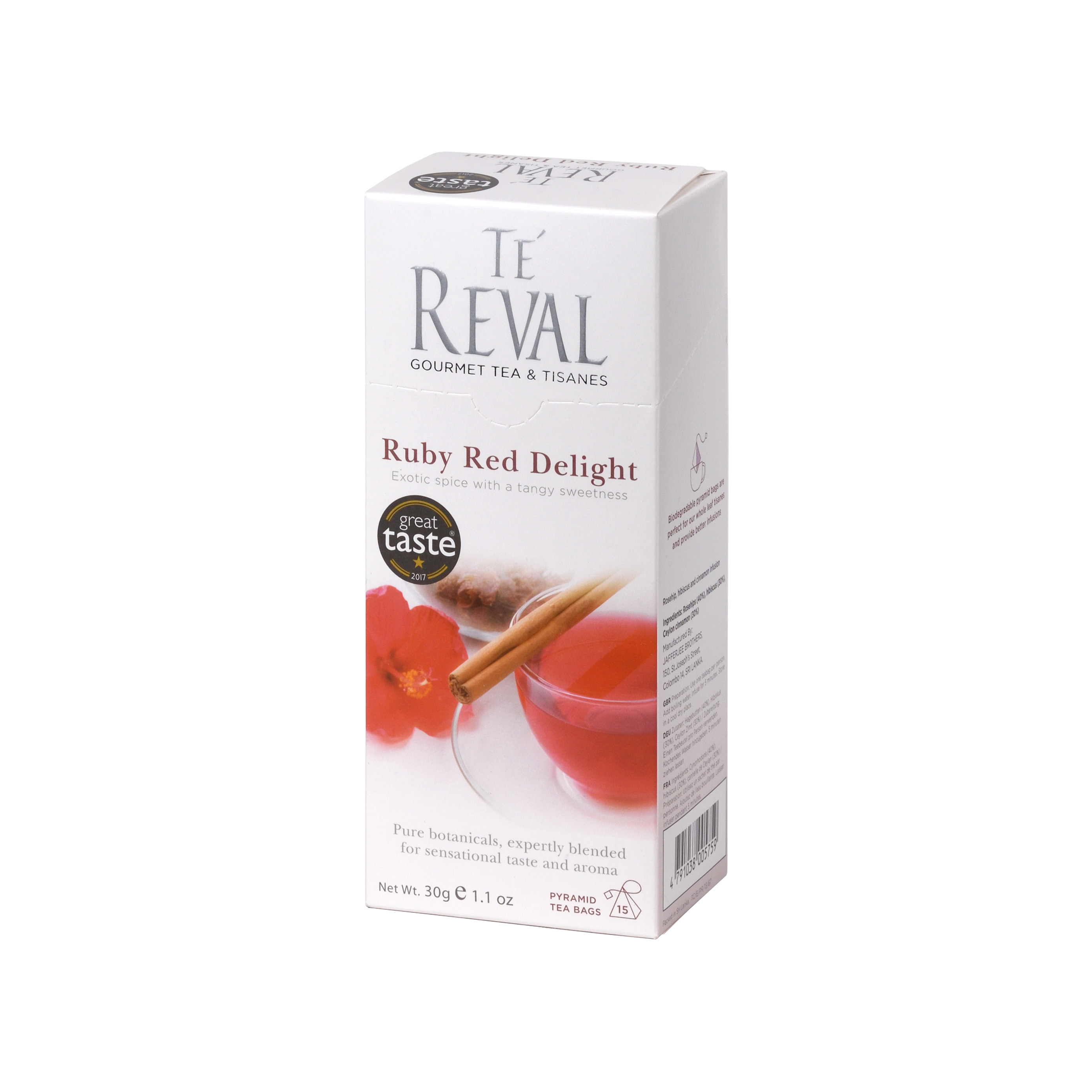 떼레발 루비 레드 딜라이트 15티백