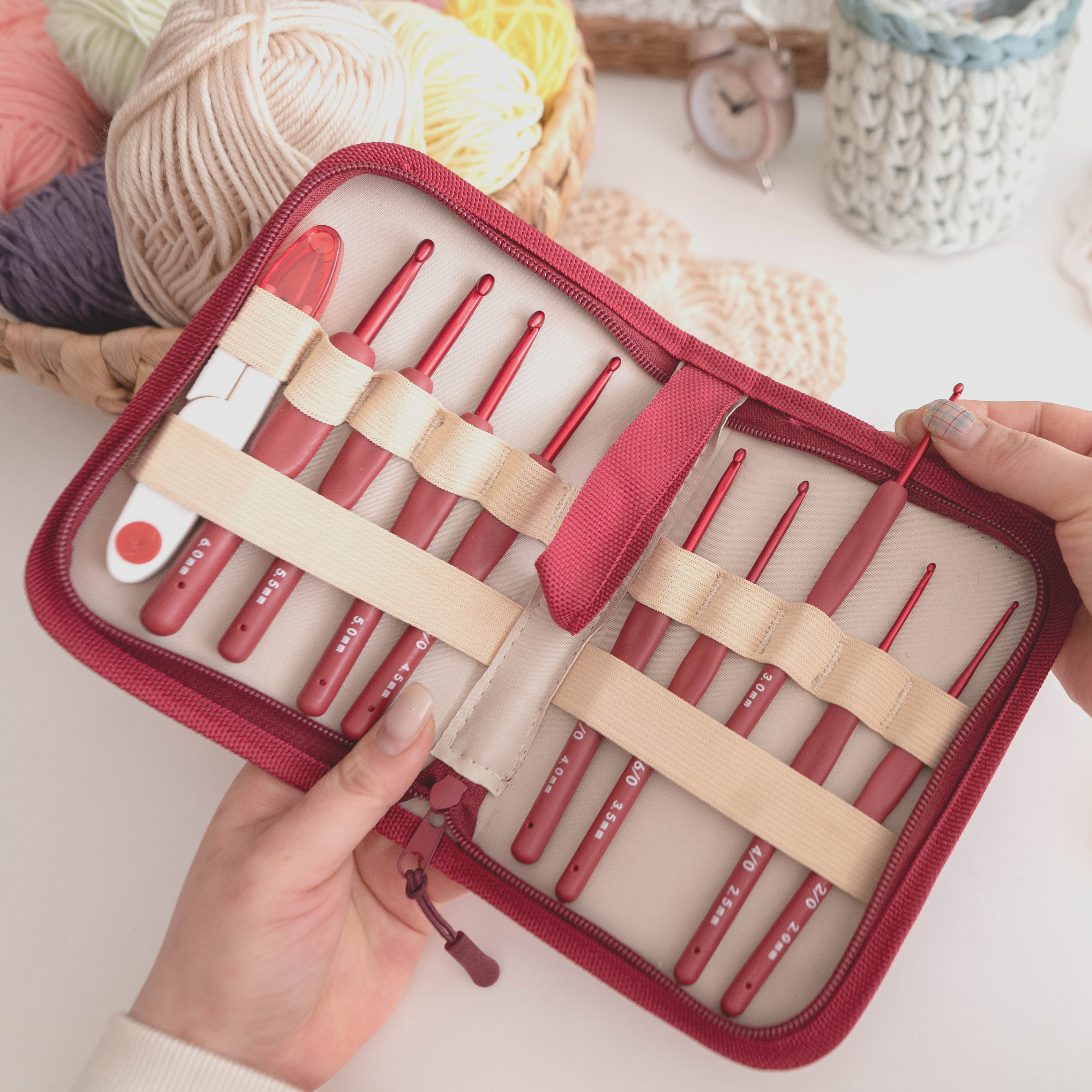 마네몽트 모사용 고급 코바늘 [낱개/세트]