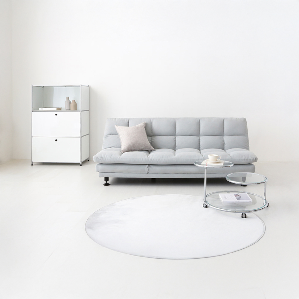 앰보 3인 멀티 패브릭 소파베드 카우치형