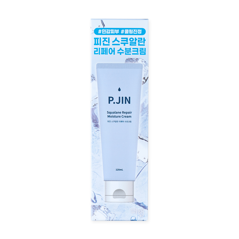 피진 스쿠알란 리페어 수분크림 끈적임없는 EGF 고보습 수딩 진정 저자극 120ml, 1개 - 상세 이미지 3