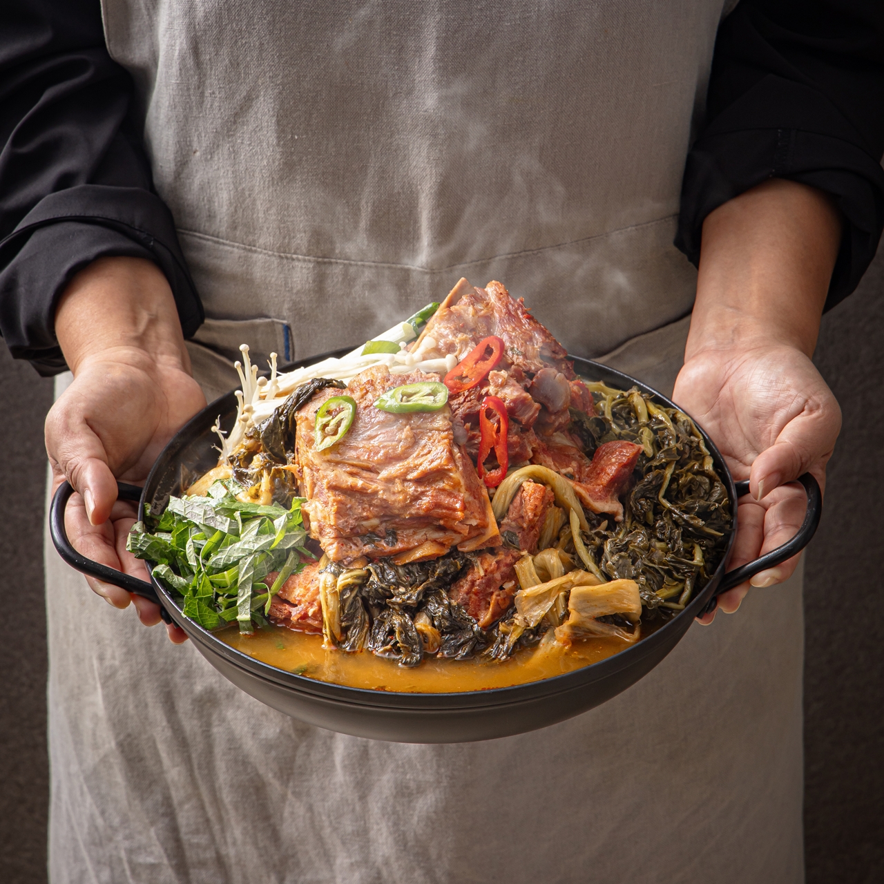 횡재 감자탕 1.2kg 1+1, 총 2.4kg 3-4인분 감자탕 뼈해장국