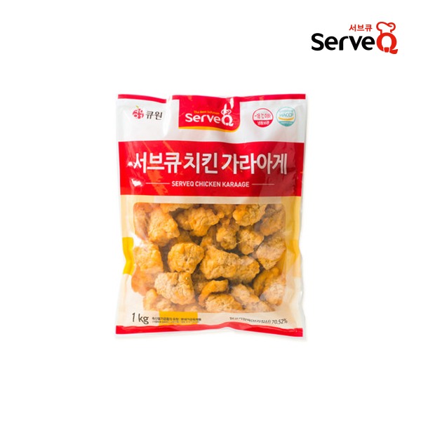 [업소용] 치킨가라아게 1kg 6개입 5박스 급식 대용량 - 상품 이미지