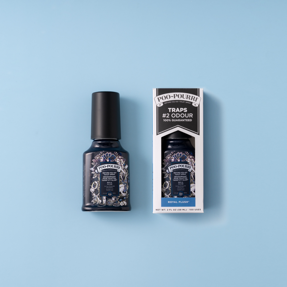 [리본쇼핑백 증정] 푸푸리 토일렛 퍼퓸 화장실 냄새 차단 방향제 똥냄새 제거 로열플러쉬, 59ml, 1개