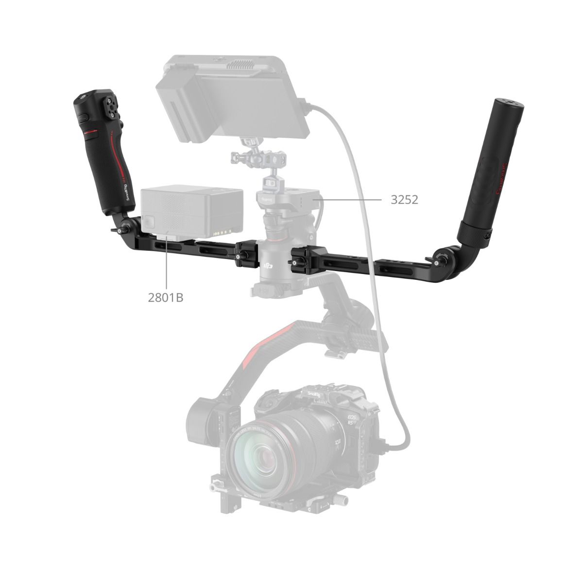스몰리그 포커스 컨트롤 듀얼 그립 DJI RS4 RS4프로 RS3프로 이미지 7