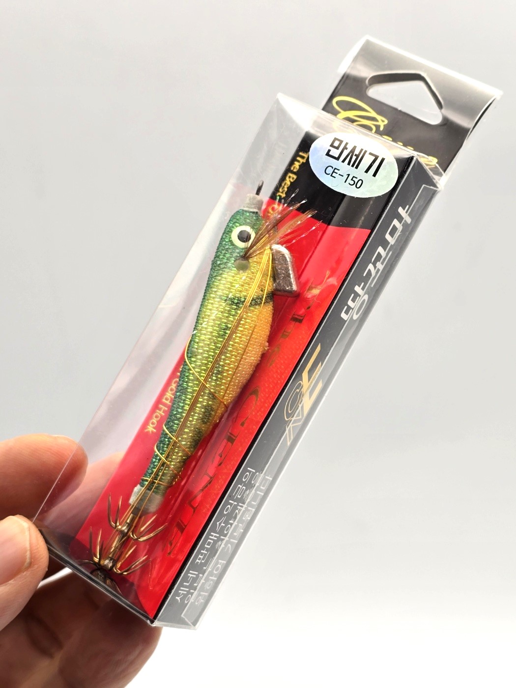 심해갑오징어에는 카포스 세네 땅꼬마 미니 삼봉 에기 한치 90mm 150 만세기, 9cm - 상세 이미지 2