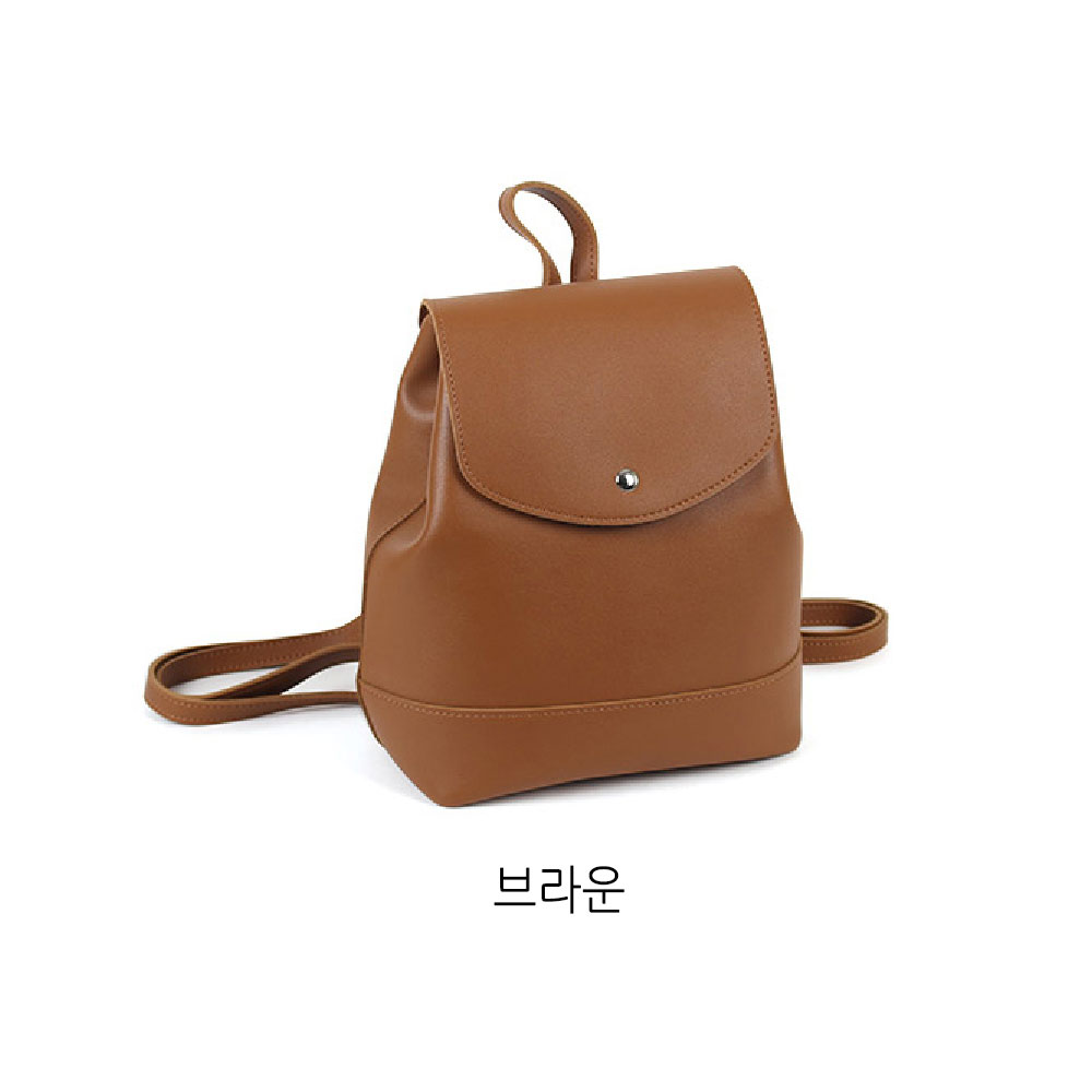 아담한 미니멀 초미니 백팩 나들이 외출 여행 심플한 등에메는 작은 백팩 가방 - 상세 이미지 3