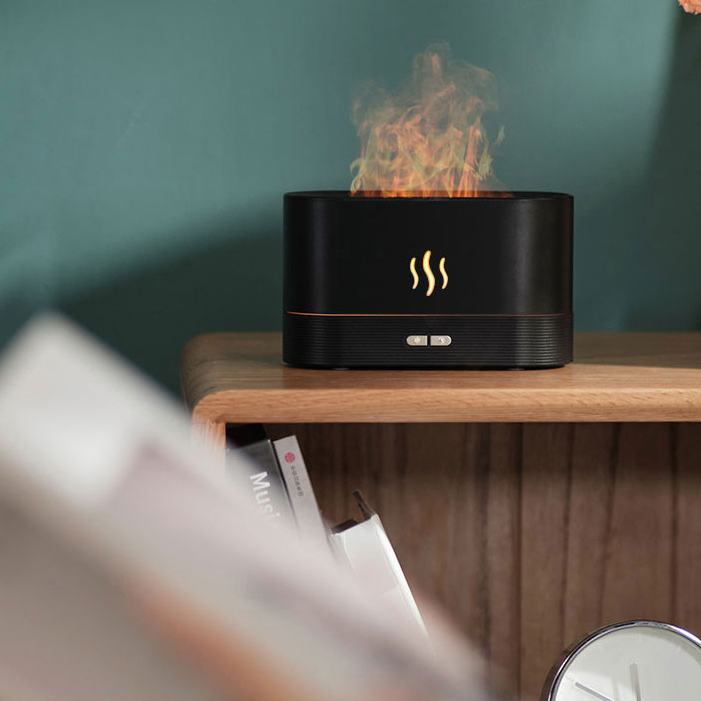 불멍 무소음 노필터 미니가습기 저소음 필터없는 소형 무드등가습기 사무실책상 탁상용 휴대용