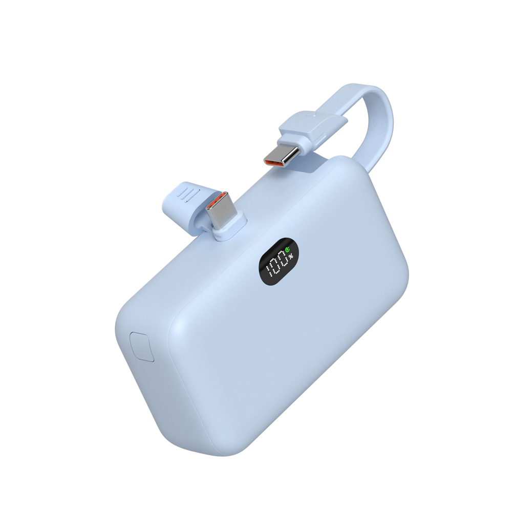 이어맥 팬톤 미니 도킹형 디스플레이 C타입 고속충전 보조배터리 10000mAh 22.5W 이미지 7