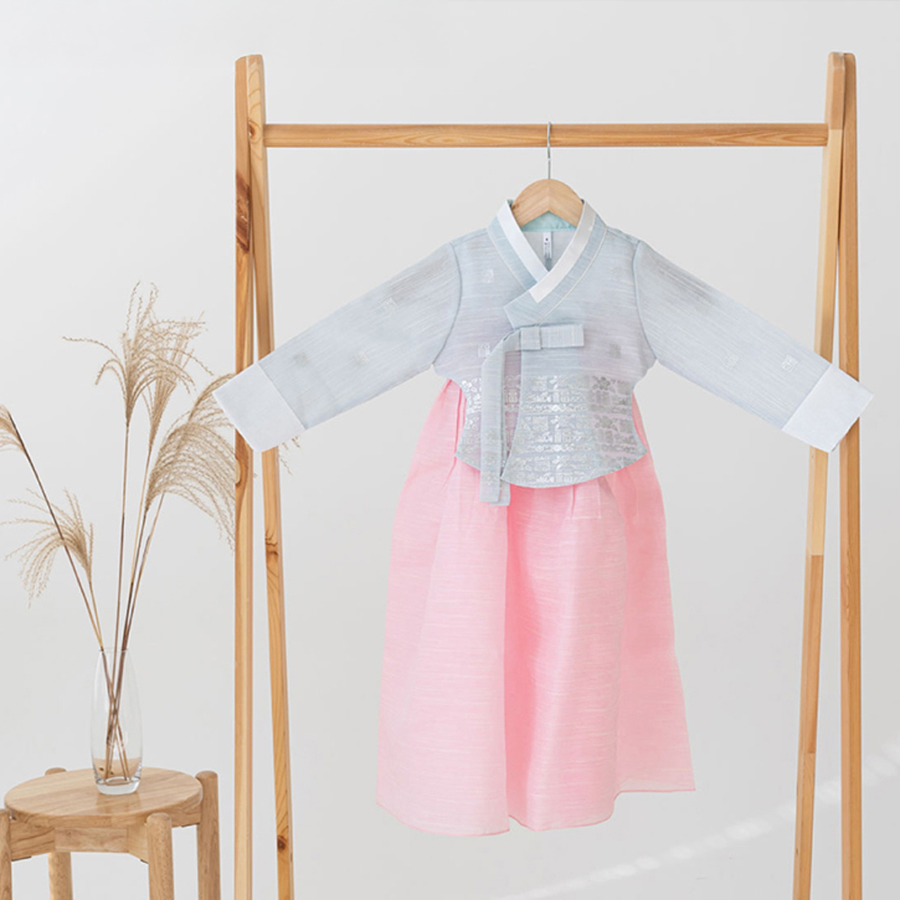 설빔 여아한복 이삭 국산 여자 남자 여아 아동 유아 아기 백일 돌 고급 한복 이미지 6