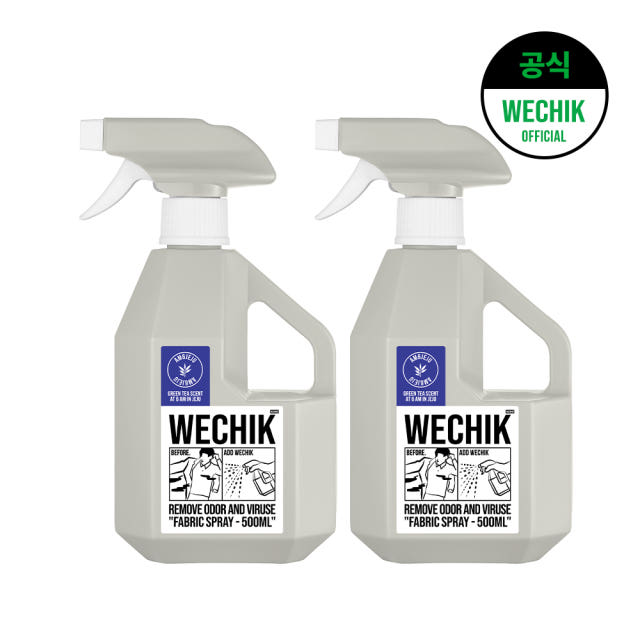 위칙 소독 섬유 탈취제 500ml 2개