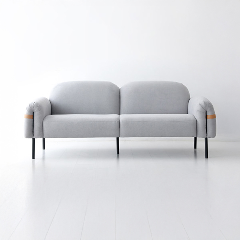 니스코 3인 소파 F647S03 그레이 7378.6615