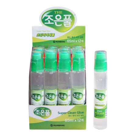 조은풀 물풀 65ml 낱개 투명풀 액체풀