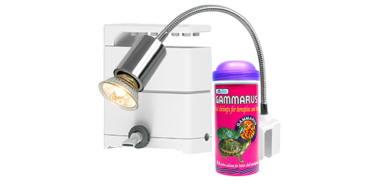 [초록끈] 거북이여과기AMZ-XN400+250ml감마루스+XN400조명세트 - 상세 이미지 2