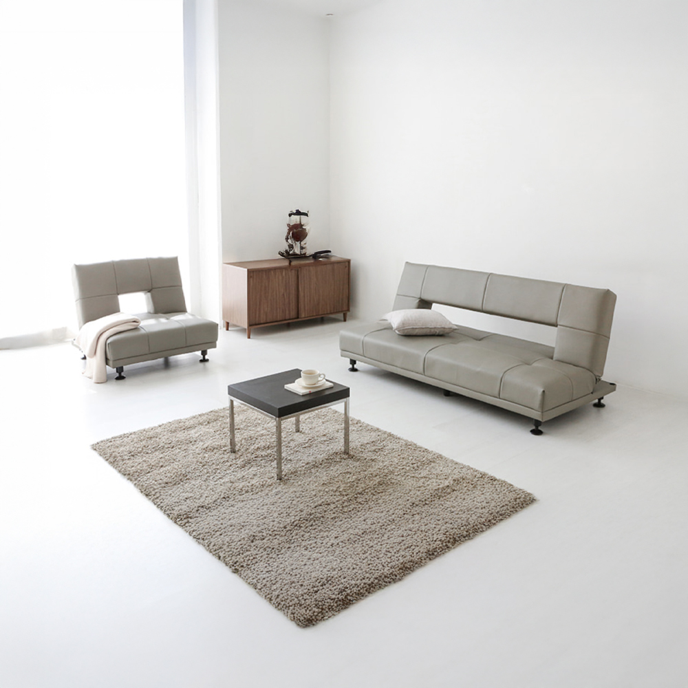 앰보 3인 큐브 멀티 소파베드 그레이 4285.6212