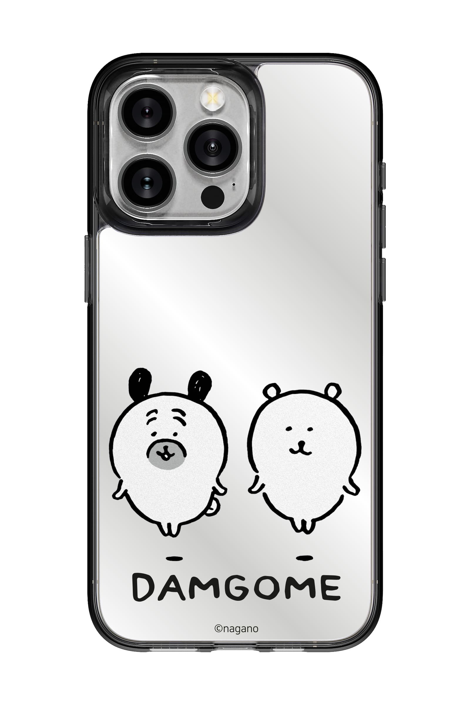담곰이 농담곰 담곰이와퍼그 띠부띠부미러스킨 갤럭시/아이폰 케이스 부착용스킨 - 상세 이미지 5
