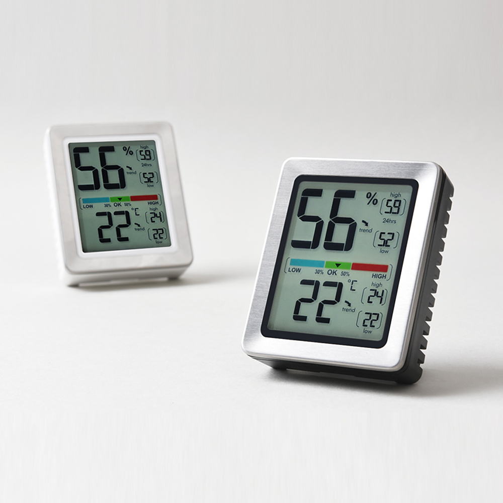 [1+1] 노바리빙 ML0758 프리미엄 디지털 온습도계 스위스산 센서 신생아 육아 온도계