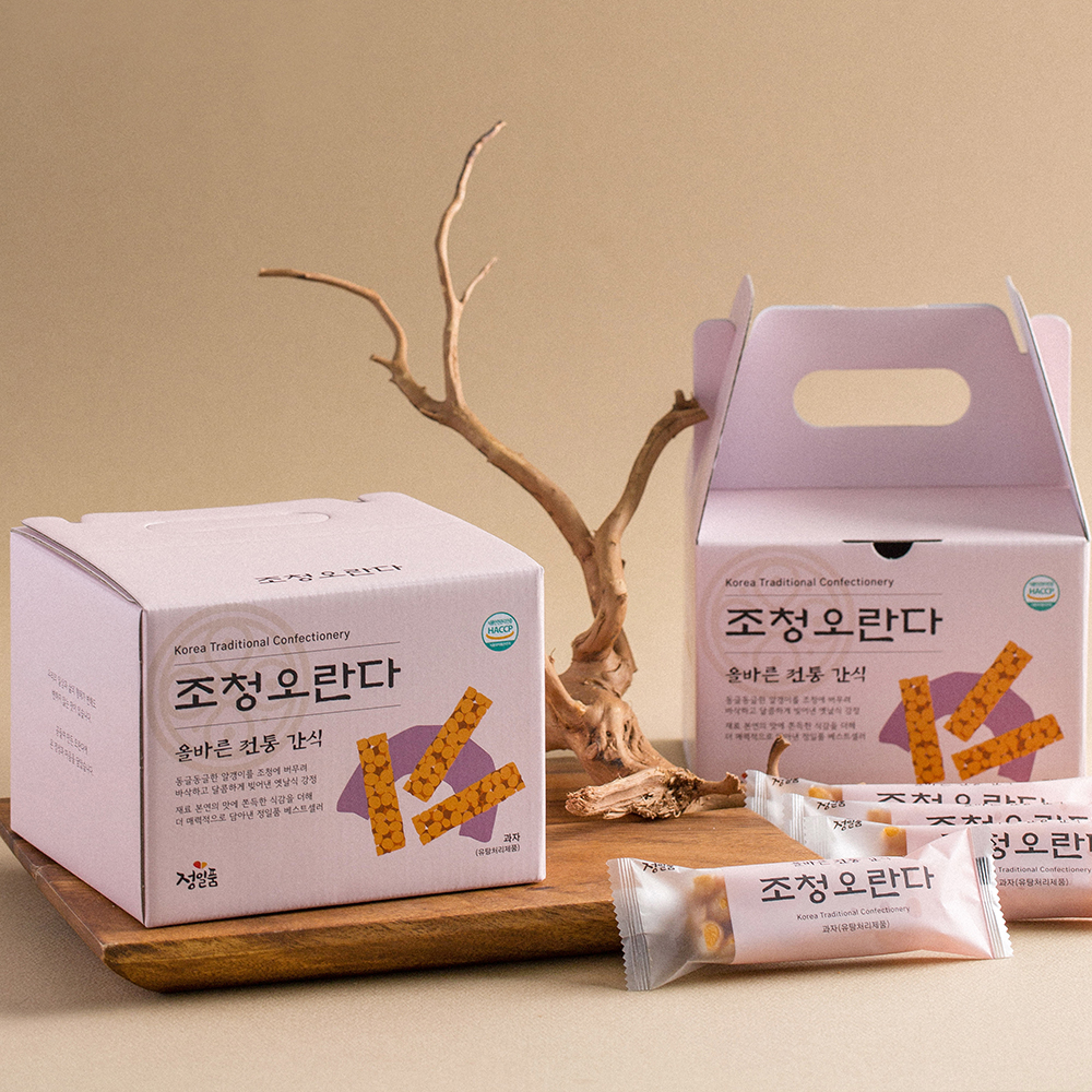 한과 선물세트 조청 오란다 360g 단체 어린이집 유치원 태권도 단체선물 - 상세 이미지 3