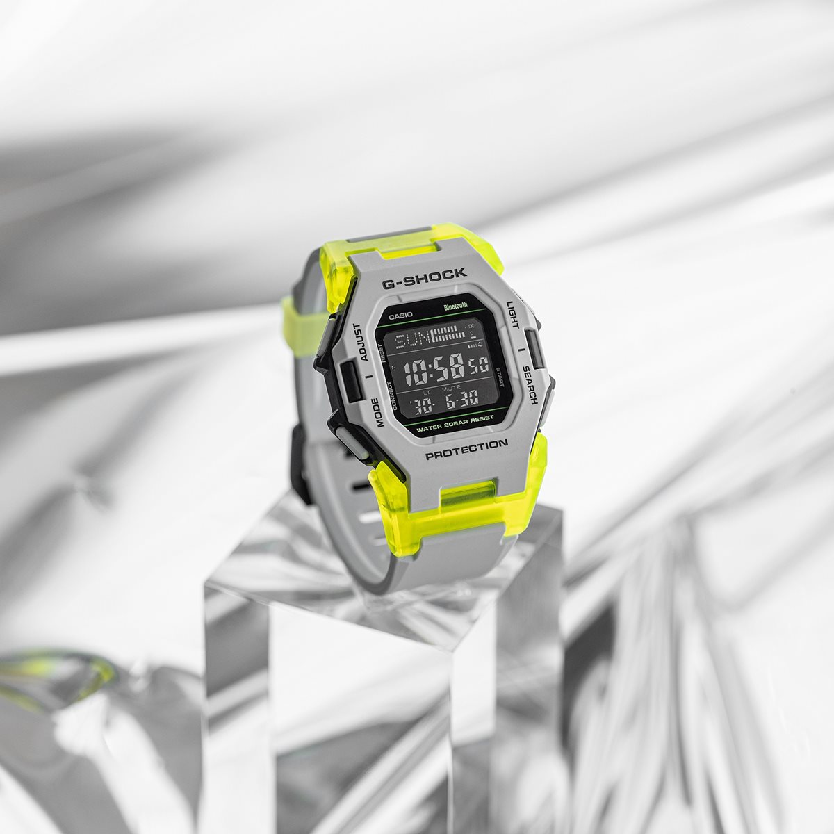 카시오 CASIO 지샥 블루투스 한정판 GD-B500MW-8JF 남자 캐주얼 손목 시계 - 상세 이미지 4
