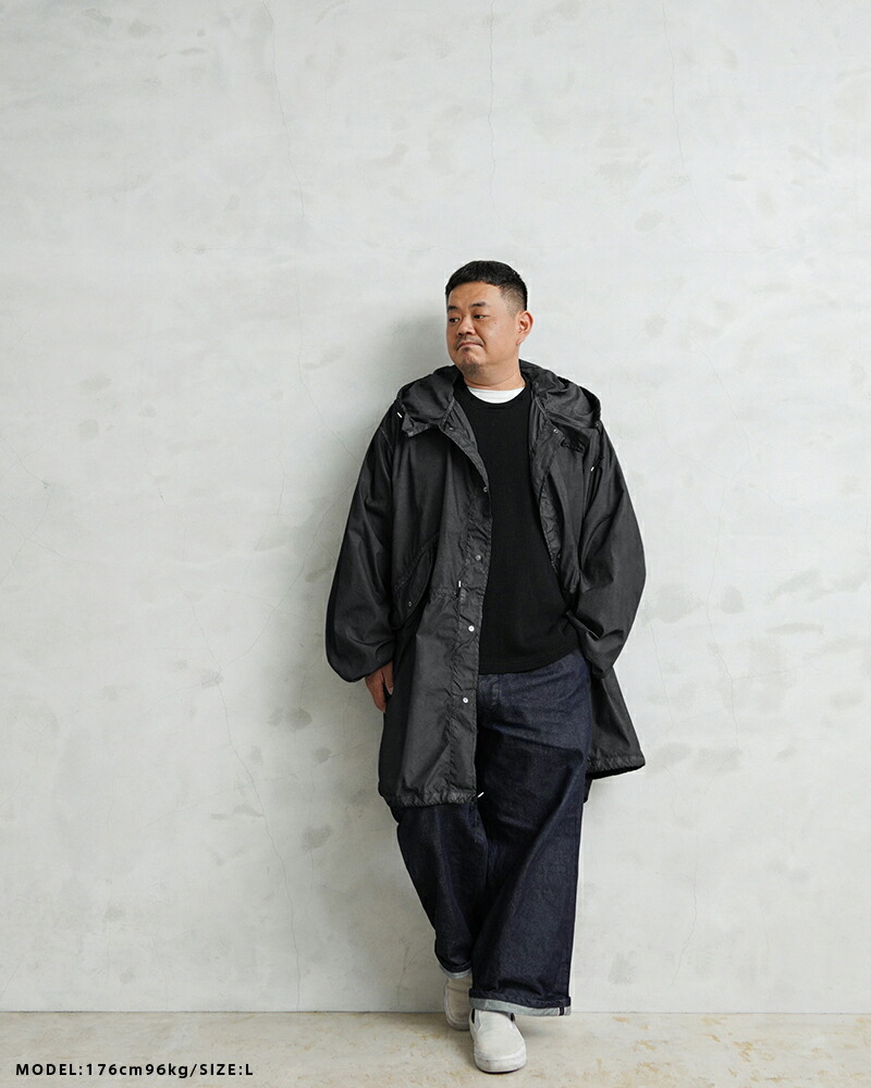 와이퍼 waiper 미군 데드스톡 스노카모 모즈 코트 M-51 블랙 이미지 7