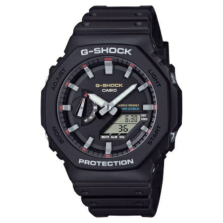 카시오 CASIO 지샥 오리진 컬러 지얄오크 GA-2100RL-1AJF 남성 손목 시계 - 상품 이미지
