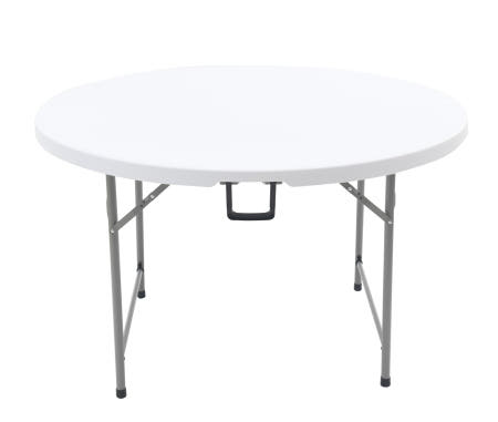 [반품상품]캠선생 아웃탑1200 원형 접이식 브로몰딩 원형테이블