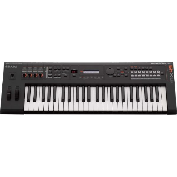YAMAHA 야마하 키보드 피아노 신디사이저 【전용 소프트 케이스 SC-MX49-BK 블랙 포함】YAMAHA MX49 즉전력 49 건반 모델 : 사피우피0424