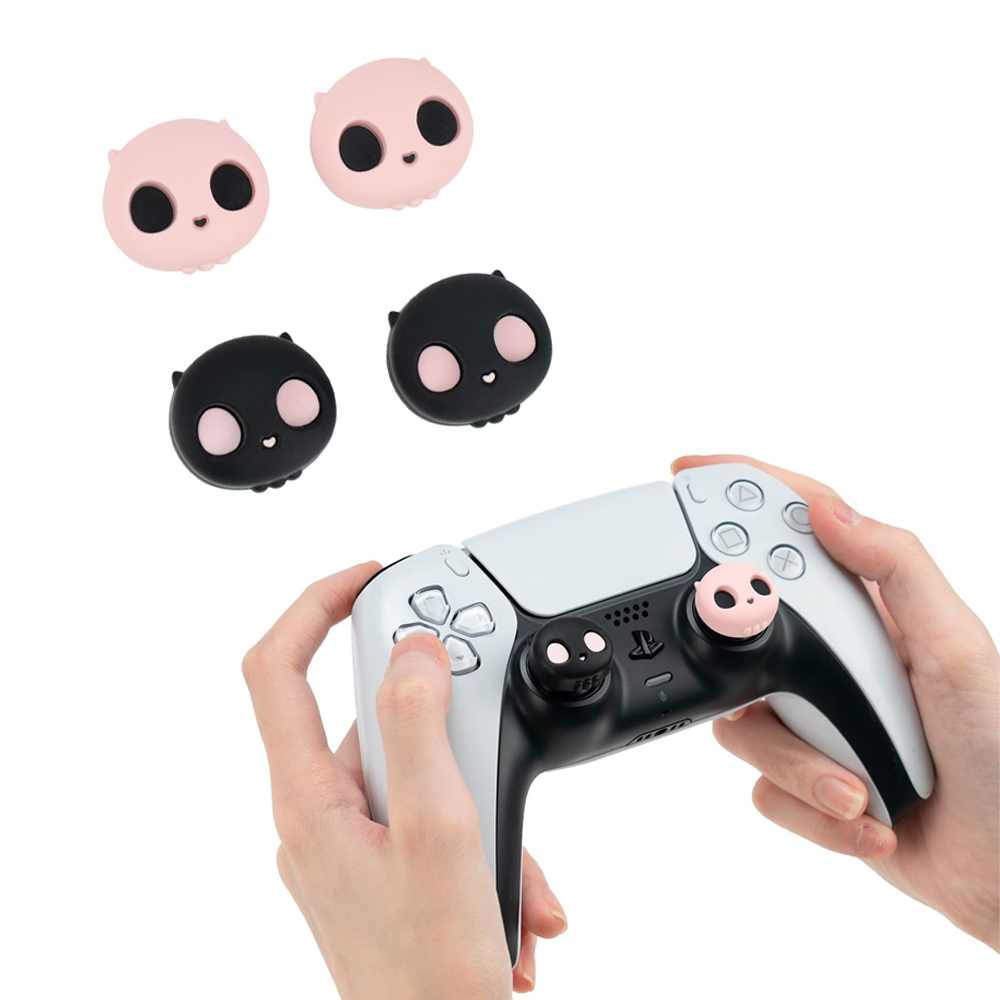 듀얼센스 스틱 커버 긱쉐어 스컬냥 프로콘2 컨트롤러 호환