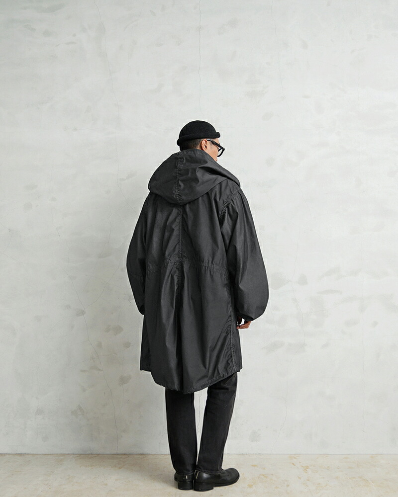 와이퍼 waiper 미군 데드스톡 스노카모 모즈 코트 M-51 블랙 - 상세 이미지 3