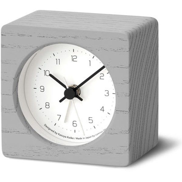 타카탈렘노스 Lemnos KK24-09 GY 탁상시계 알람시계 NEUT alarm clock 그레이 뉴트 알람 잠금 : 도쿄삼부자