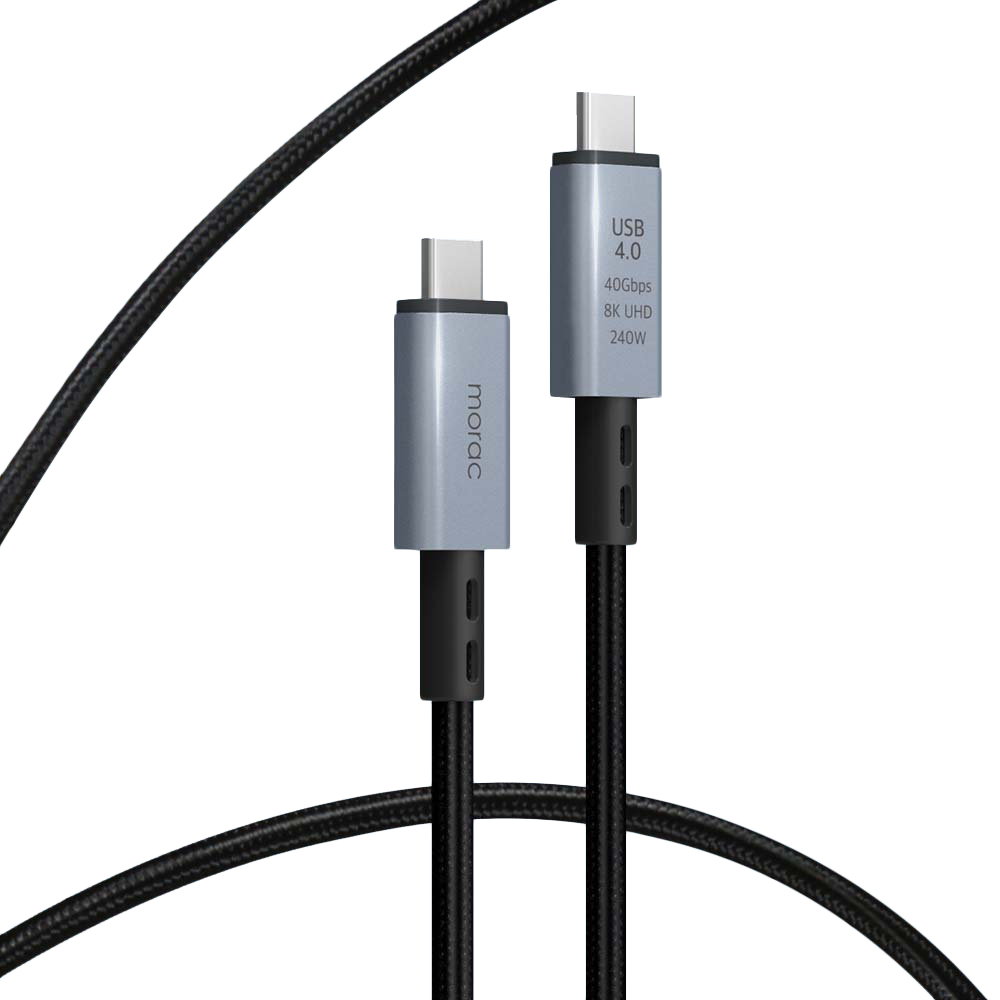 모락 크로크 USB4 PD3.1 40Gbps 8K CtoC 240W 고속충전 케이블