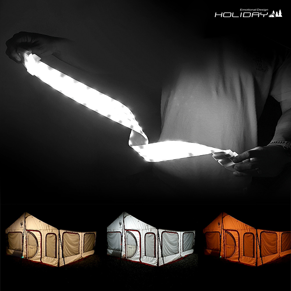 홀리데이 캠핑 LED 랜턴 제로 라이트밴드 80cm 160cm - 상세 이미지 2