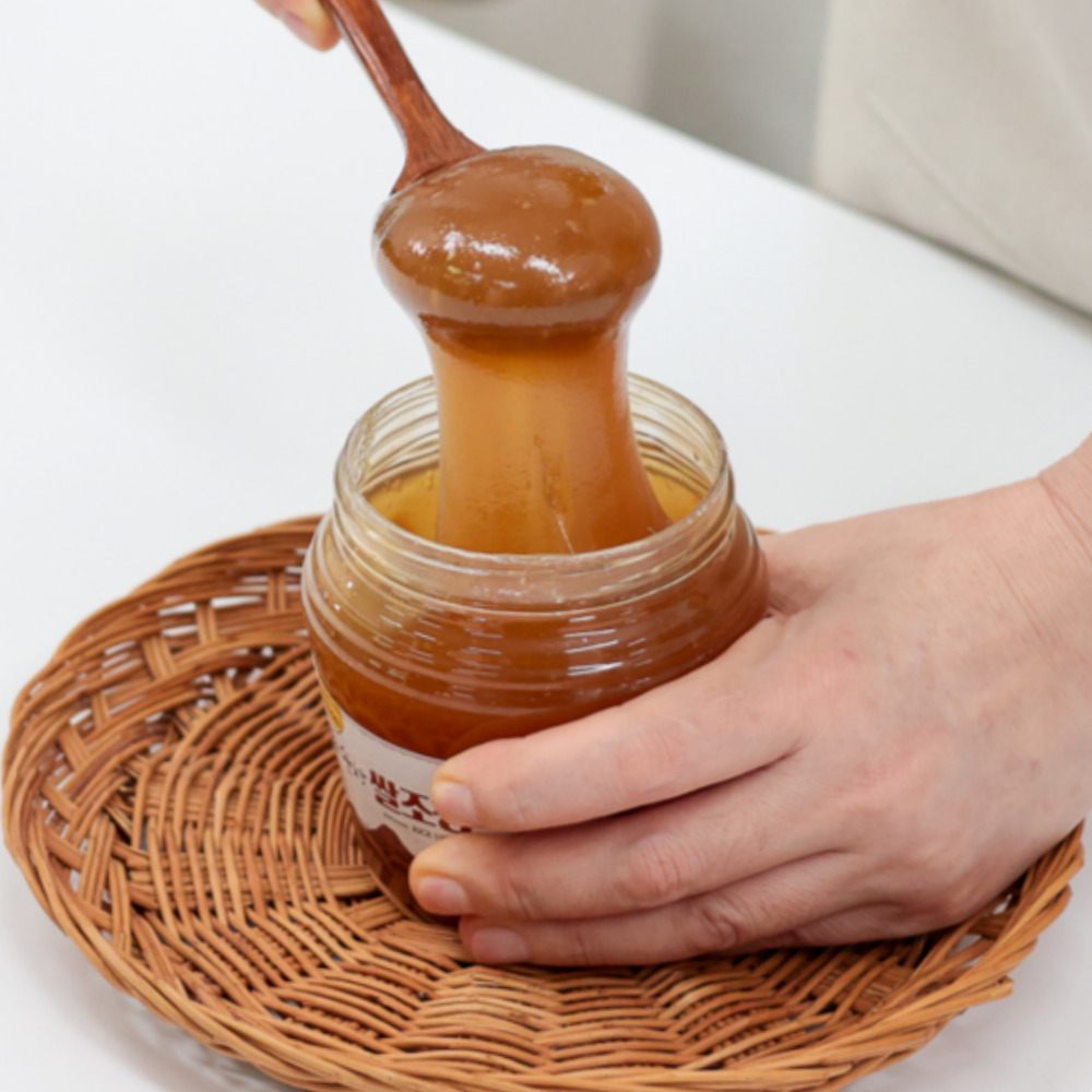 국산 쌀조청 수제 순창 쌀엿 1kg 무첨가 효능 옛날조청 - 상품 이미지