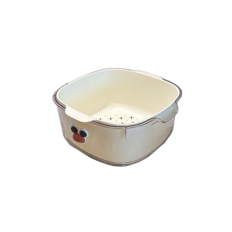 뷰레이터닷컴 삐죽이 야채 채소 과일 채반 소쿠리 세척볼 다용도 미니 세척바구니 18cm 이미지 8