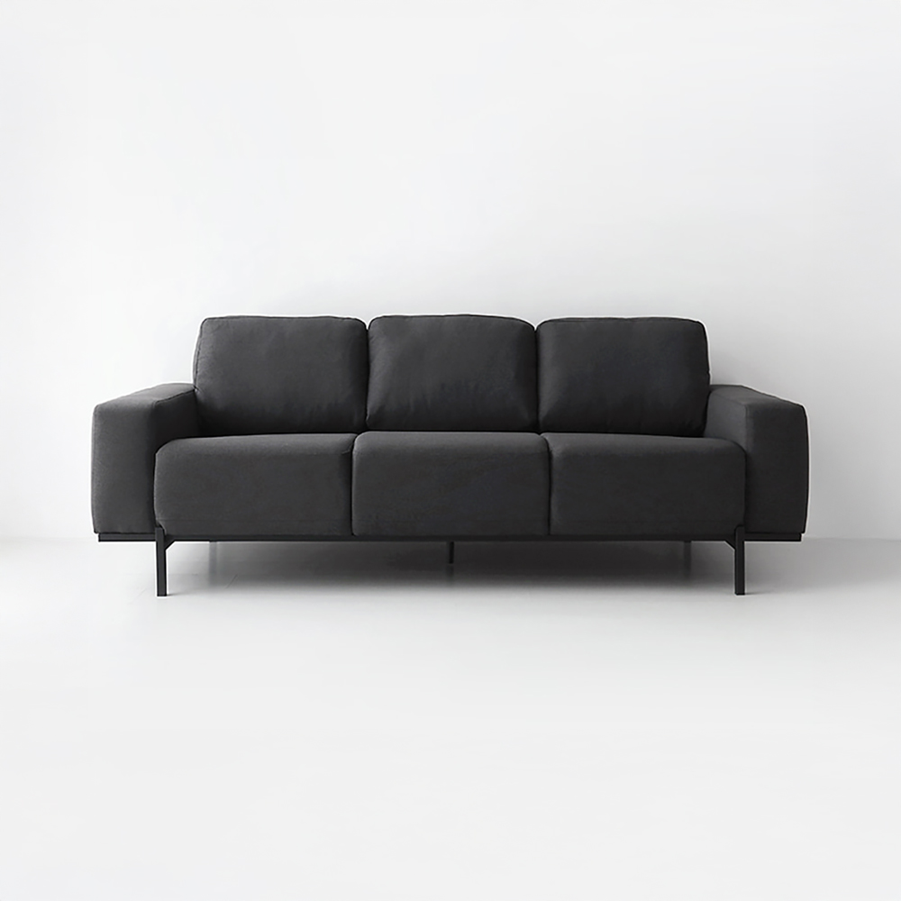 니스코 3인 메모리폼 소파 F659 다크그레이 2670.4497