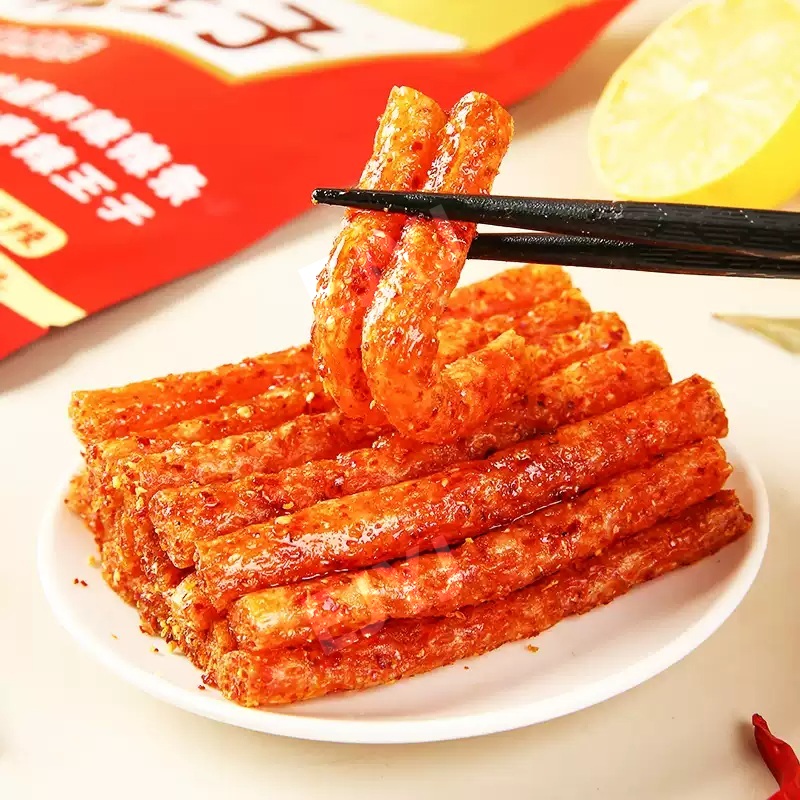 중국간식 라티아오 마라왕자 소포장 마라 찹쌀 쫀드기 안주 매운맛 10개 18g - 상세 이미지 5