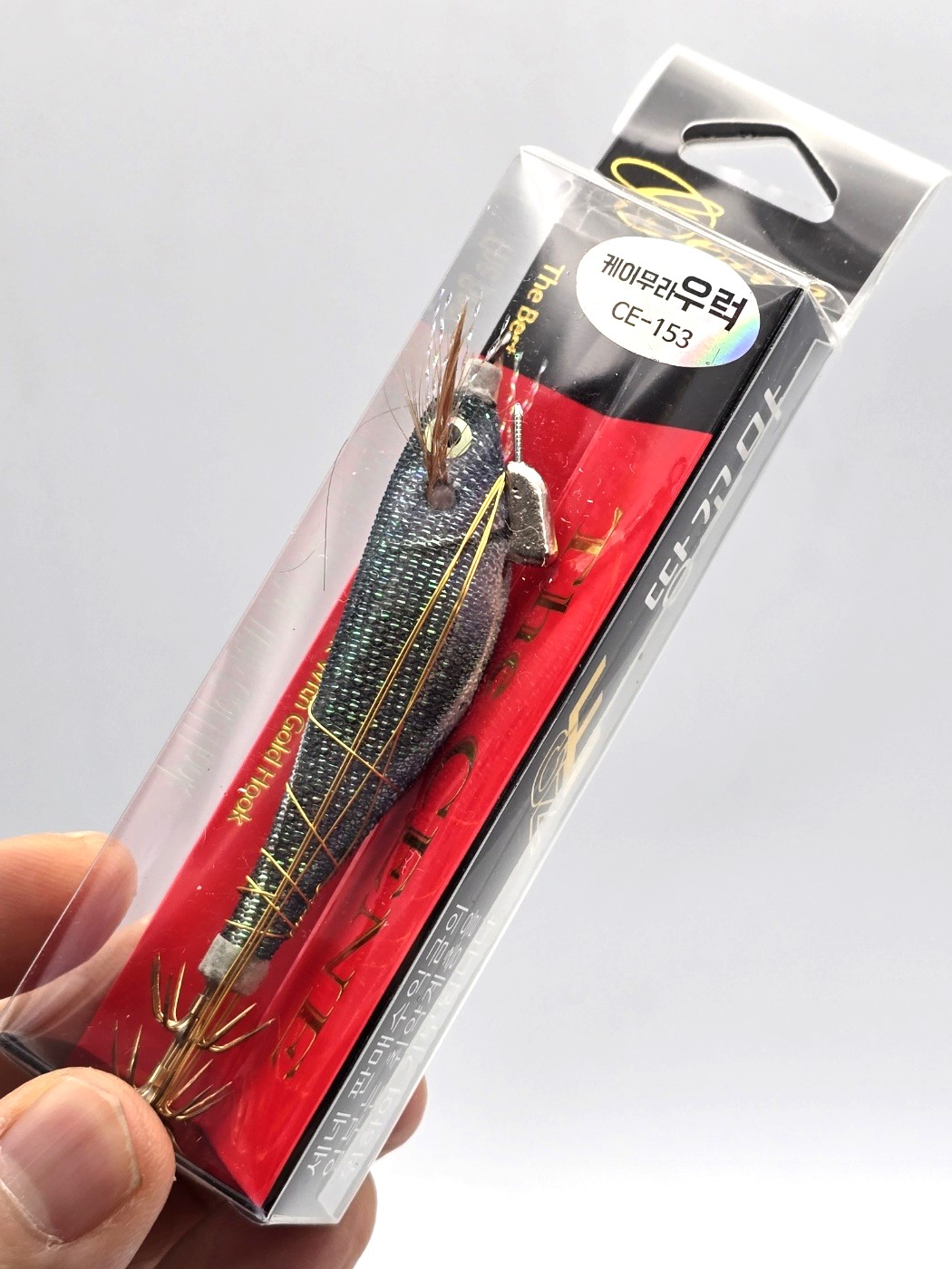 심해갑오징어에는 카포스 세네 땅꼬마 미니 삼봉 에기 한치 90mm 150 만세기, 9cm - 상세 이미지 5