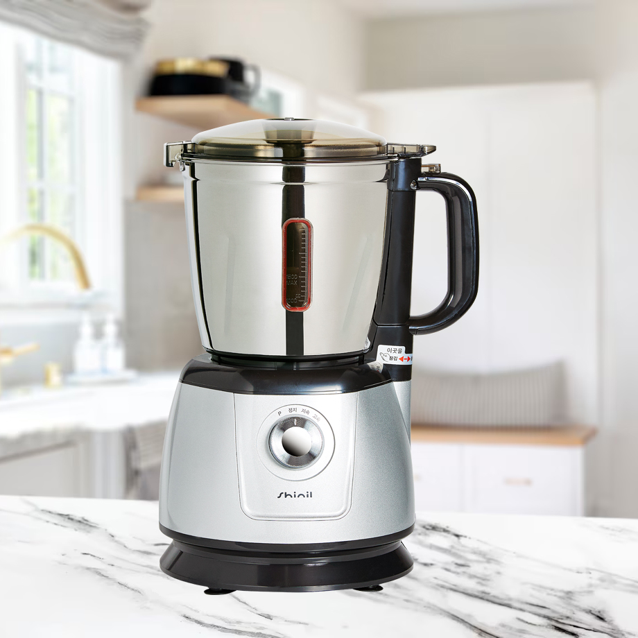 신일 대형 믹서기 기계식 스텐 후드 대용량 4L 초고속 울트라 AC 모터 김장 분쇄기