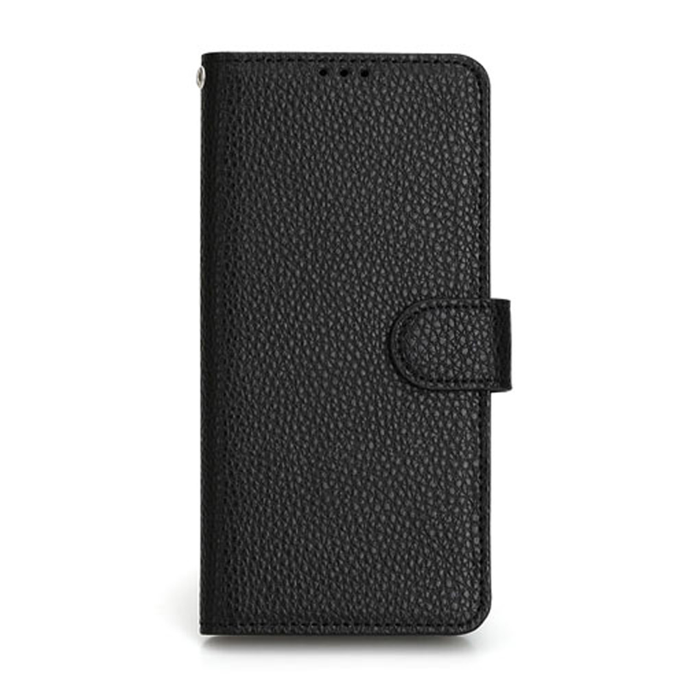 HESH 천연소가죽 다이어리 지갑 케이스 블랙, 갤럭시A16 - 상세 이미지 2