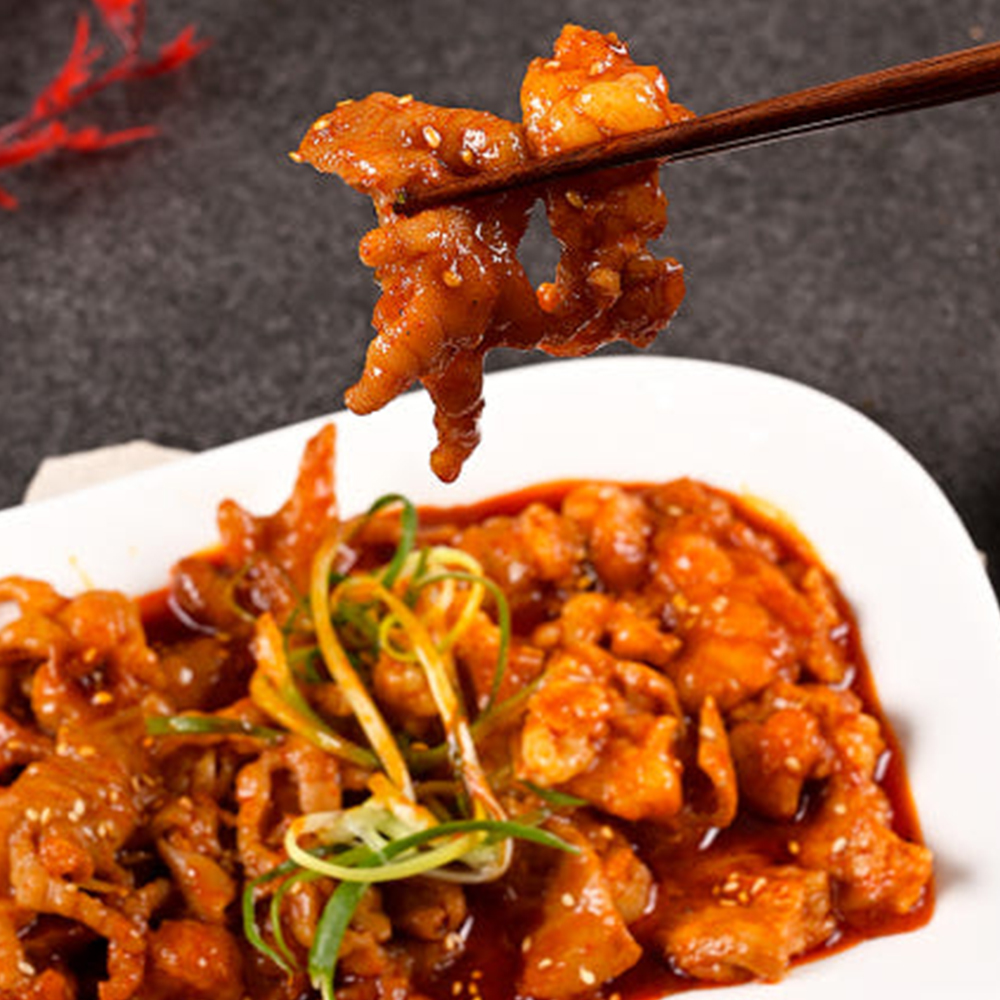 [2인분] 매콤 무뼈 국물닭발 700g 2인분/ 대용량 진짜 불맛 매콤한 국물요리 이미지 6