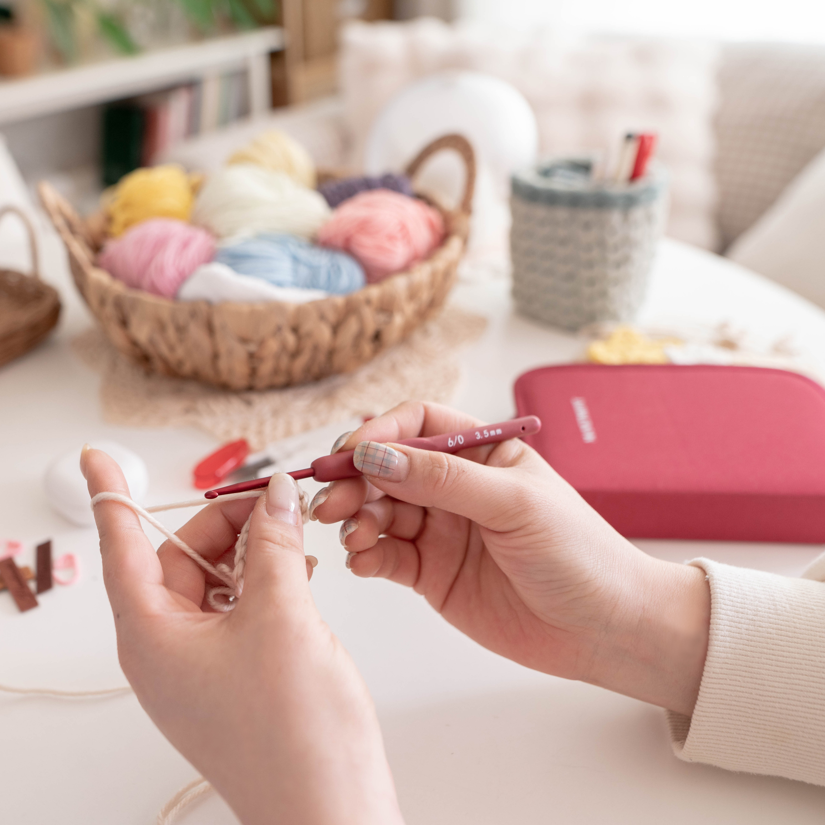 마네몽트 모사용 고급 코바늘 [낱개/세트]