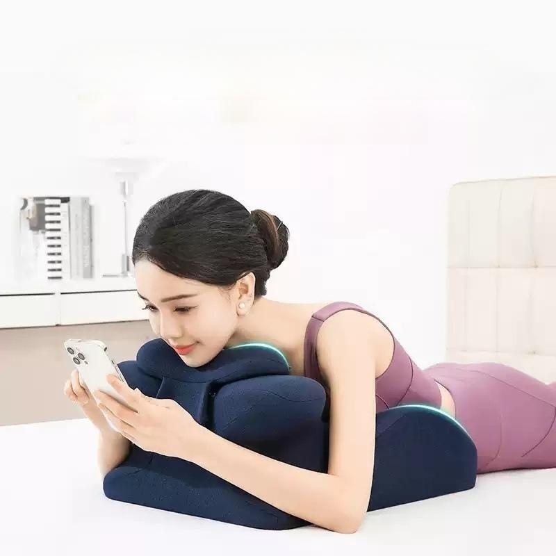 엎드리는쿠션 스트레칭 낮잠 독서베개 다기능 휴식 베개 책보기 침대 취침독서 등받이 - 상품 이미지