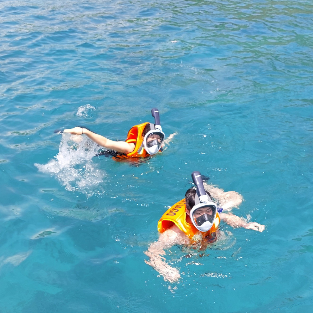 나트랑 미니비치 현지 조인 호핑투어 (혼째섬, 혼문섬, 혼땀섬, 미니비치 자유시간)