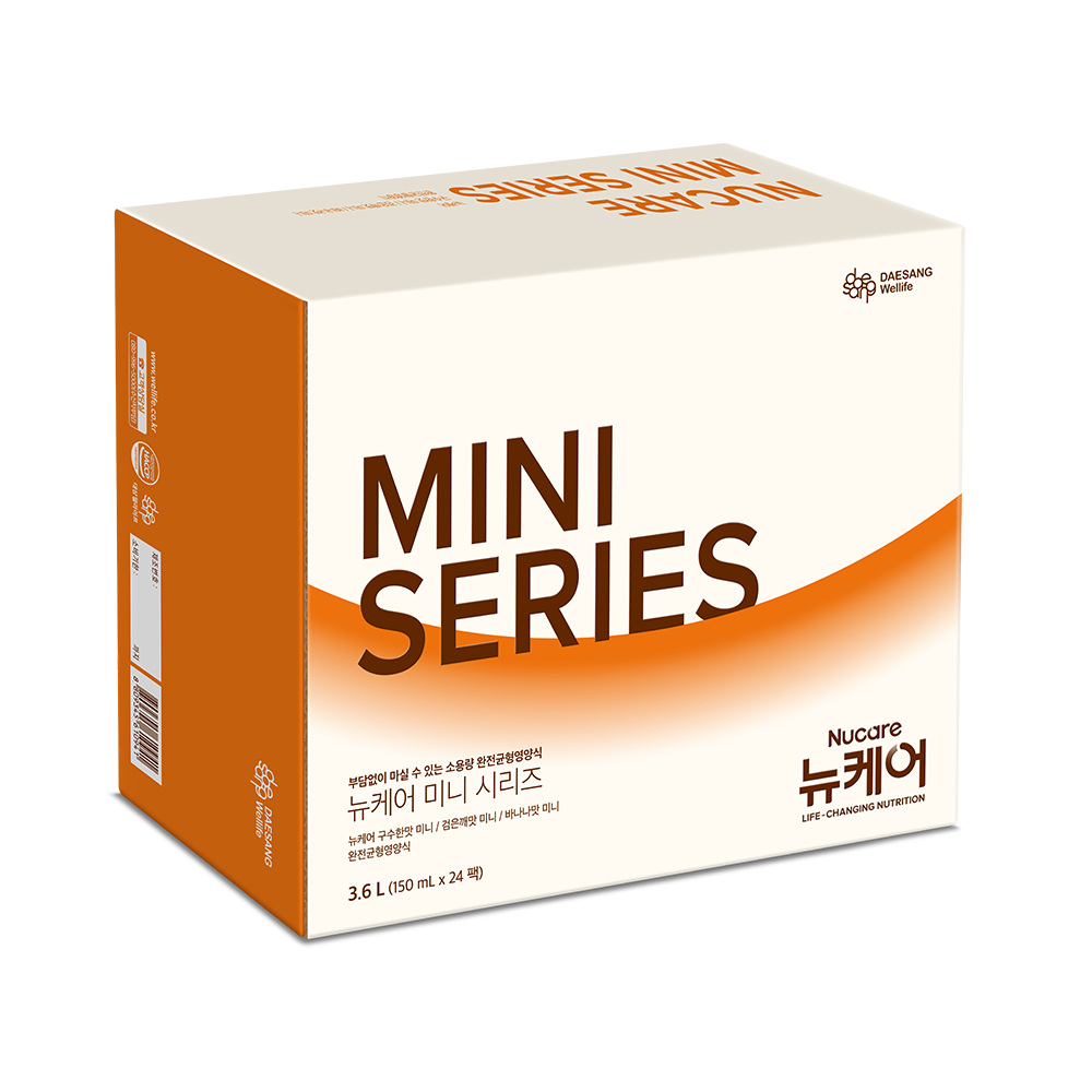 뉴케어 미니시리즈(구수한맛 +검은깨 +바나나) 150ml, 48개