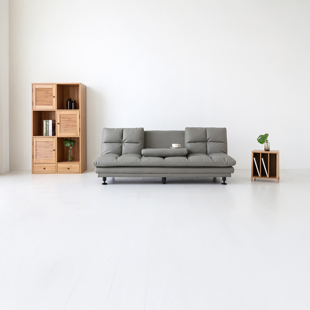 앰보 3인 멀티 소파베드 테이블형 그레이 9374.2243